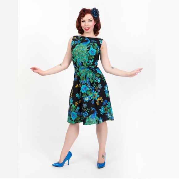 HEART OF HAUTE Paisley Floral Monique Dress NWOT - Picture 7 of 7